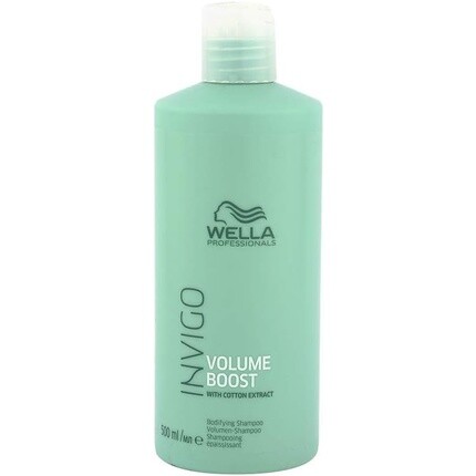 Professionals Invigo Volume Boost Шампунь для тела с экстрактом хлопка 500 мл, Wella
Professionals Invigo Volume Boost Шампунь для тела с экстрактом хлопка 500 мл, Wella