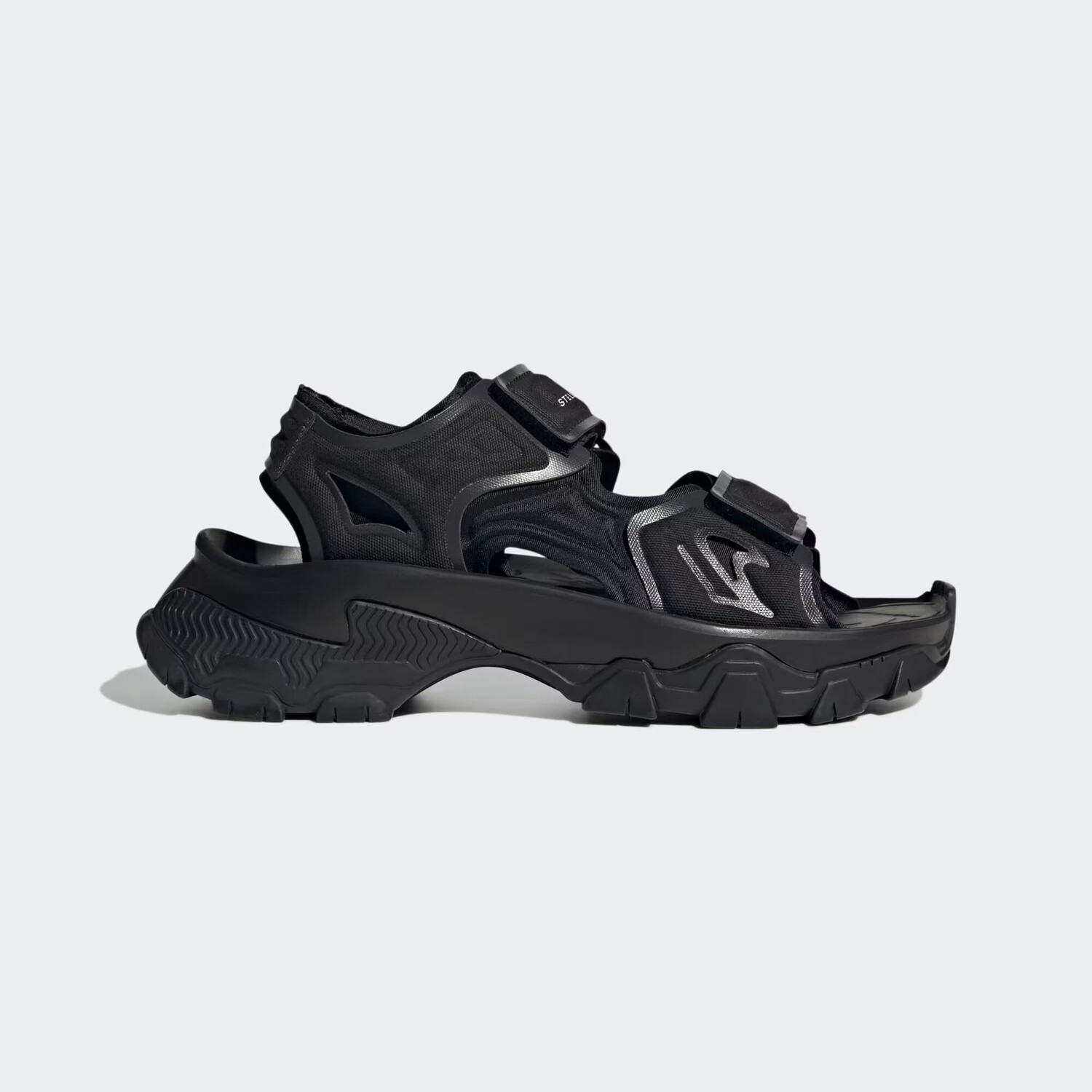 Уличные сандалии by Stella McCartney Hika Adidas, цвет Core Black/Core Black/Utility Black
Уличные сандалии by Stella McCartney Hika Adidas, цвет Core Black/Core Black/Utility Black