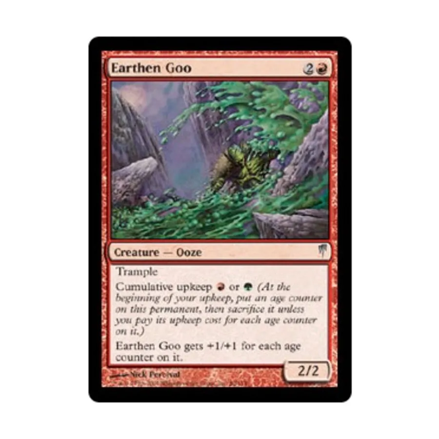 CCG Земляная слизь (U), MTG - Coldsnap
CCG Земляная слизь (U), MTG - Coldsnap