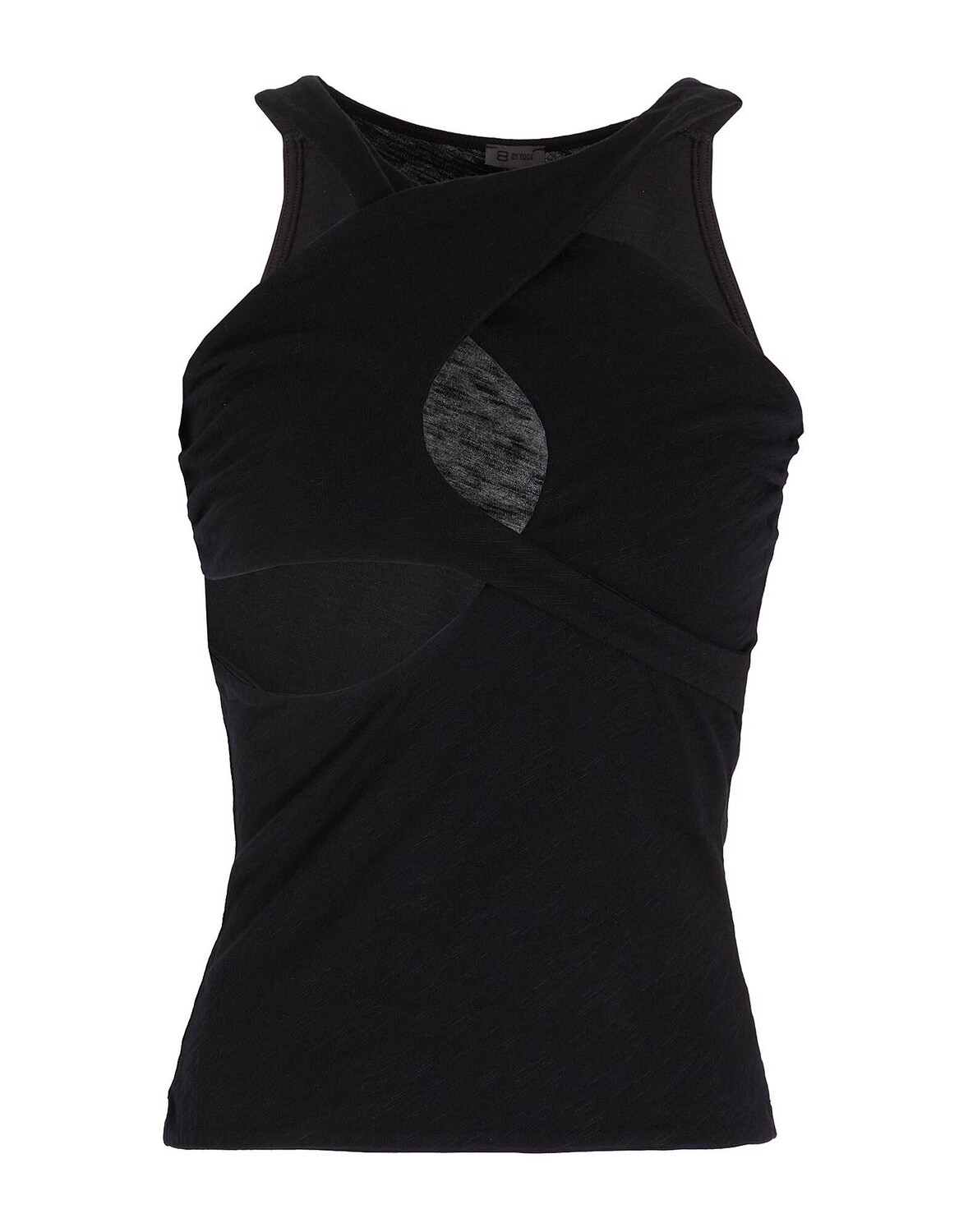 Топ 8 By Yoox, черный 
Топ 8 By Yoox, черный