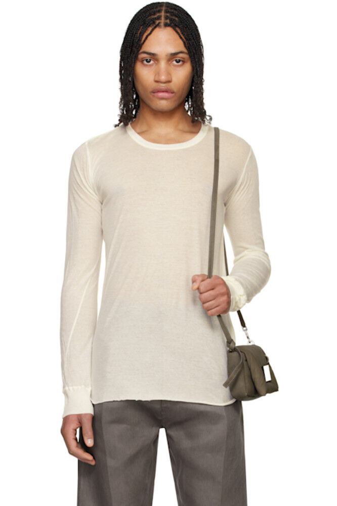 Белая футболка Hollywood Basic LS Rick Owens
Белая футболка Hollywood Basic LS Rick Owens