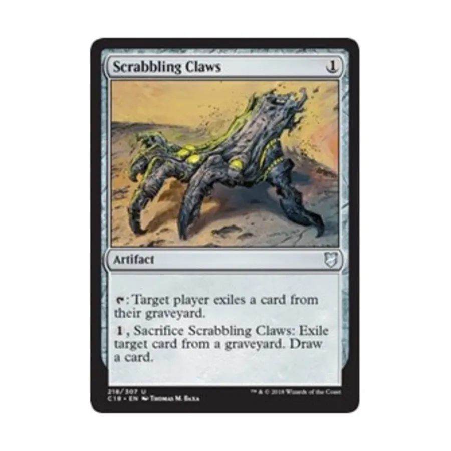 CCG Царапающие когти (U), MTG - Commander 2018
CCG Царапающие когти (U), MTG - Commander 2018