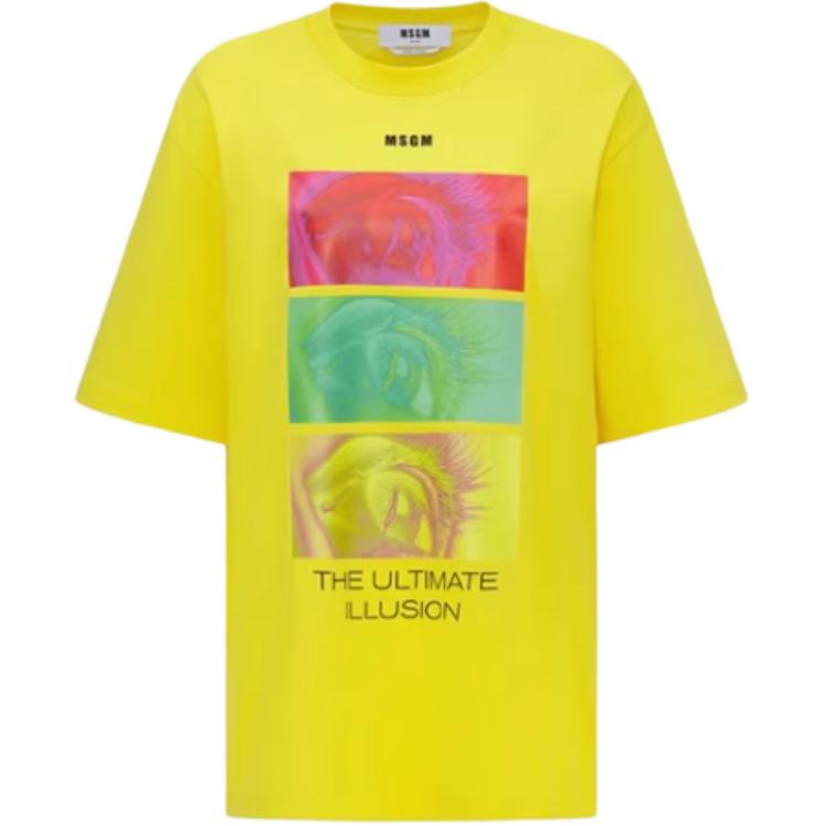 MSGM Желтая футболка Women's Yellow, Желтый, MSGM Желтая футболка Women's Yellow
MSGM Желтая футболка Women's Yellow, Желтый, MSGM Желтая футболка Women's Yellow