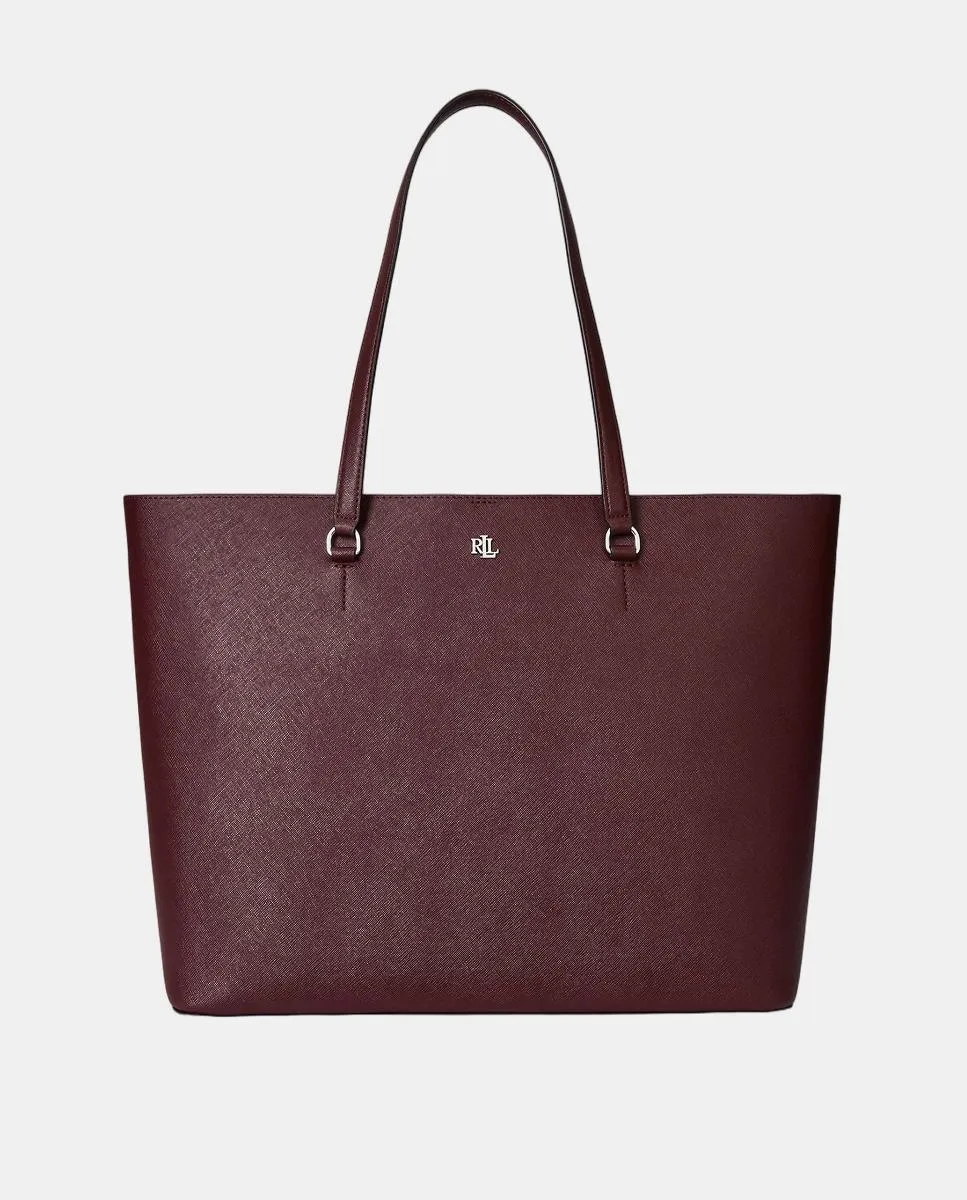 Большая кожаная сумка-тоут Karly Lauren Ralph Lauren, гранатовый
Большая кожаная сумка-тоут Karly Lauren Ralph Lauren, гранатовый