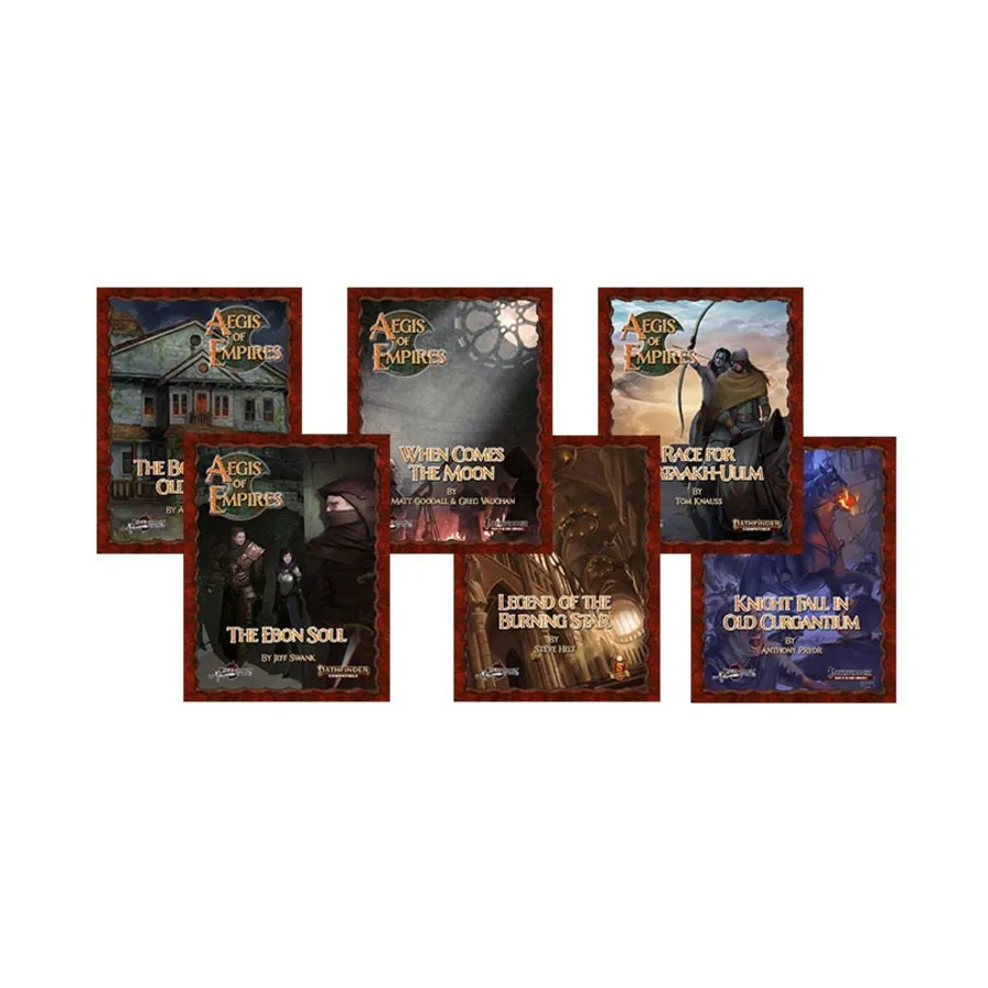 Aegis of Empires Adventure Path Compilation (5E), Dungeons & Dragons (5th Edition) - Aegis of Empires (Legendary Games), твердый переплет
Aegis of Empires Adventure Path Compilation (5E), Dungeons & Dragons (5th Edition) - Aegis of Empires (Legendary Games), твердый переплет