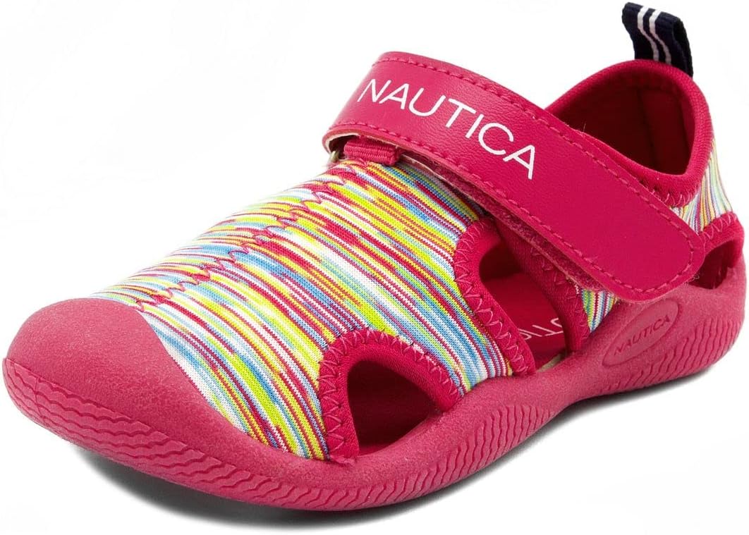 Детские защитные водные сандалии Nautica с закрытым носком, мультиколор
Детские защитные водные сандалии Nautica с закрытым носком, мультиколор