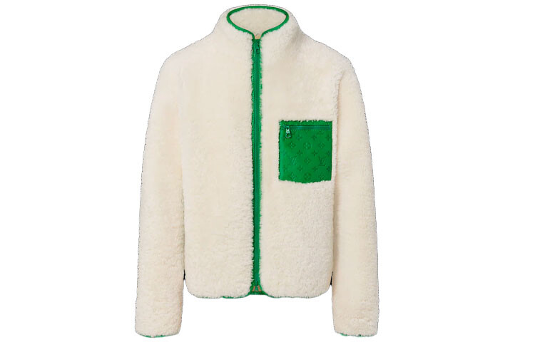 Новые квартальные продукты LV куртка унисекс белый Louis Vuitton, белый 
Новые квартальные продукты LV куртка унисекс белый Louis Vuitton, белый