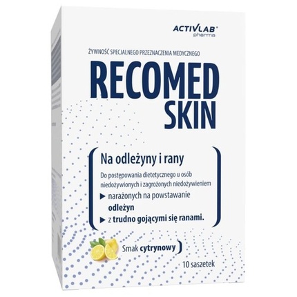 Pharma Recomed Skin for Ulcers and Wounds Лимон - Упаковка из 10 шт Activlab
Pharma Recomed Skin for Ulcers and Wounds Лимон - Упаковка из 10 шт Activlab