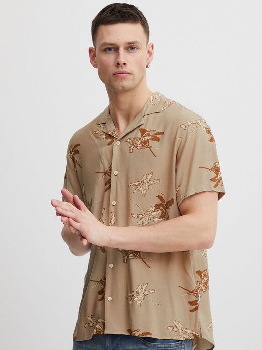 Рубашка с коротким рукавом Blend, бежевый
Рубашка с коротким рукавом Blend, бежевый