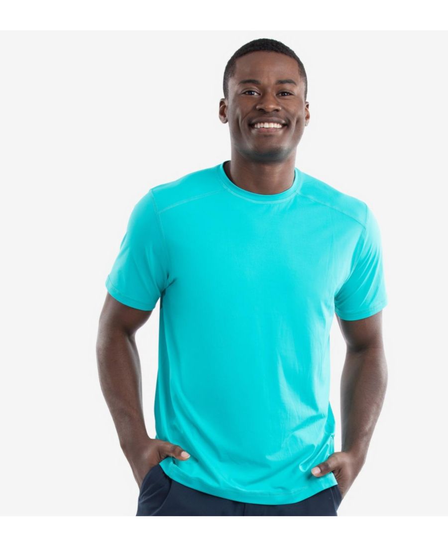 Мужская футболка с коротким рукавом и защитой от солнца UPF 50+ BloqUV, Caribbean blue
Мужская футболка с коротким рукавом и защитой от солнца UPF 50+ BloqUV, Caribbean blue