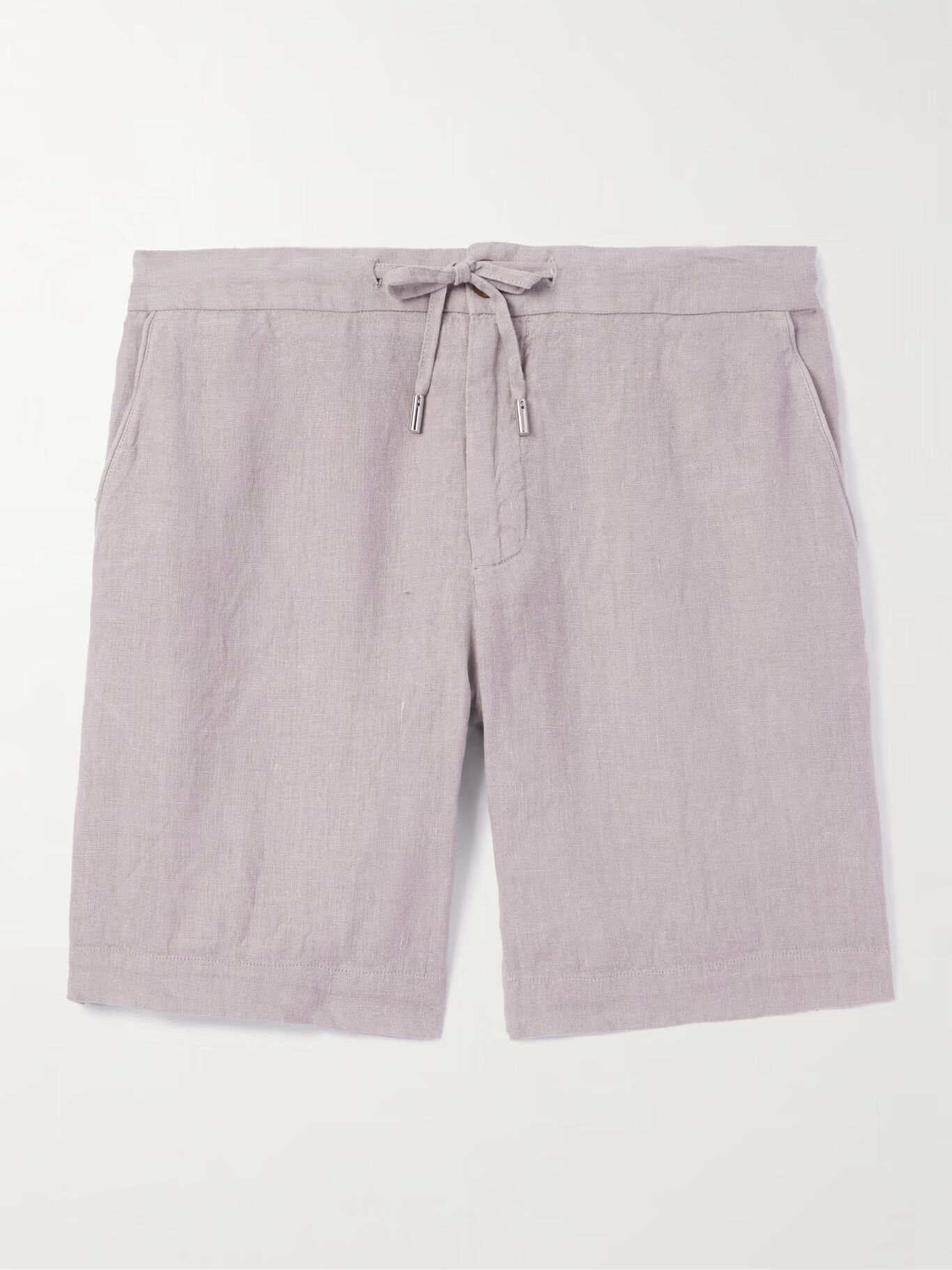 Прямые льняные шорты-бермуды с завязками MR P., сиреневый
Прямые льняные шорты-бермуды с завязками MR P., сиреневый