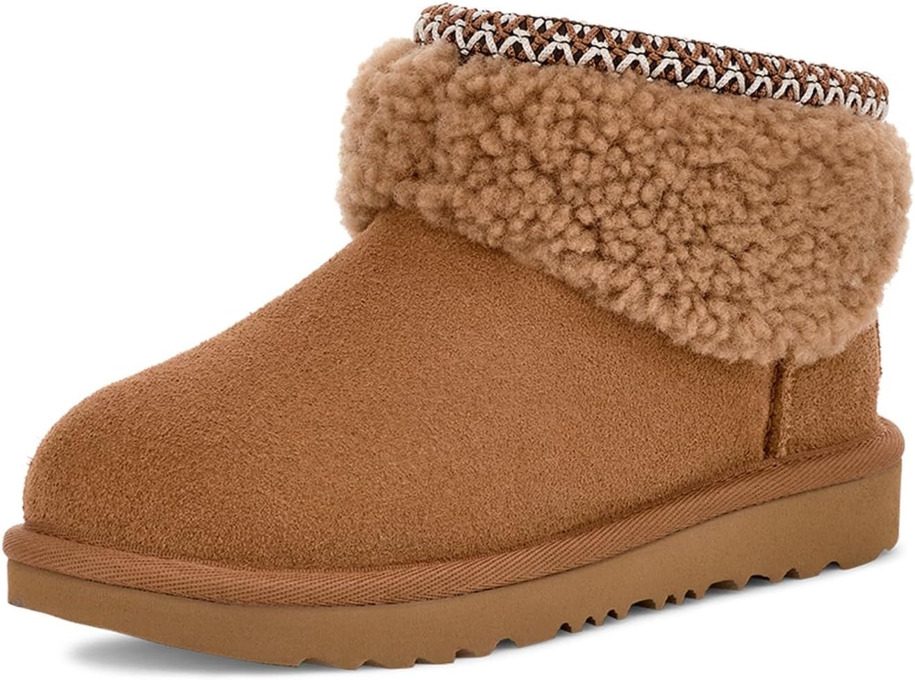 UGG Унисекс Детские K Classic Ultra Mini Maxi Curly Модные Сапоги, Chestnut
UGG Унисекс Детские K Classic Ultra Mini Maxi Curly Модные Сапоги, Chestnut