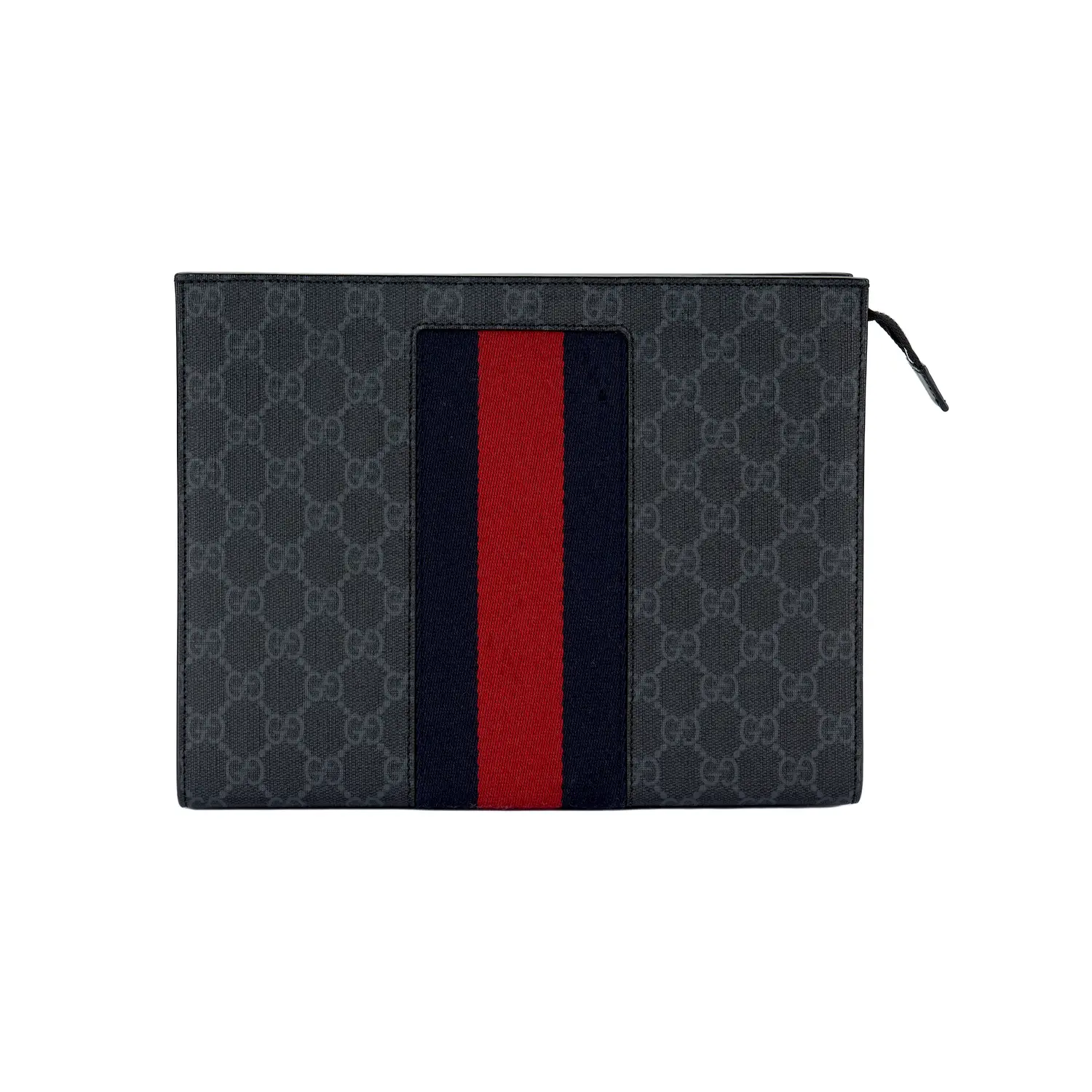 Gucci Клатч из парусины, стандартный, мужской, черный/серый
Gucci Клатч из парусины, стандартный, мужской, черный/серый