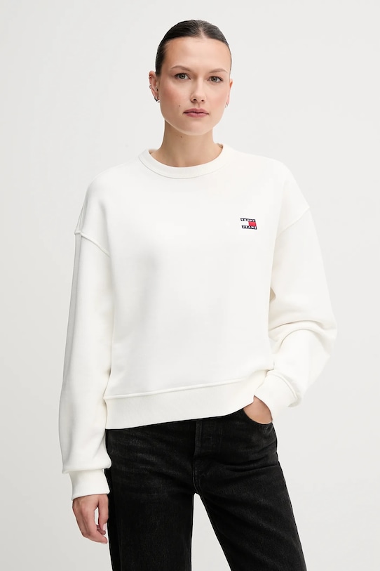Хлопковая толстовка Tommy Jeans, белый
Хлопковая толстовка Tommy Jeans, белый