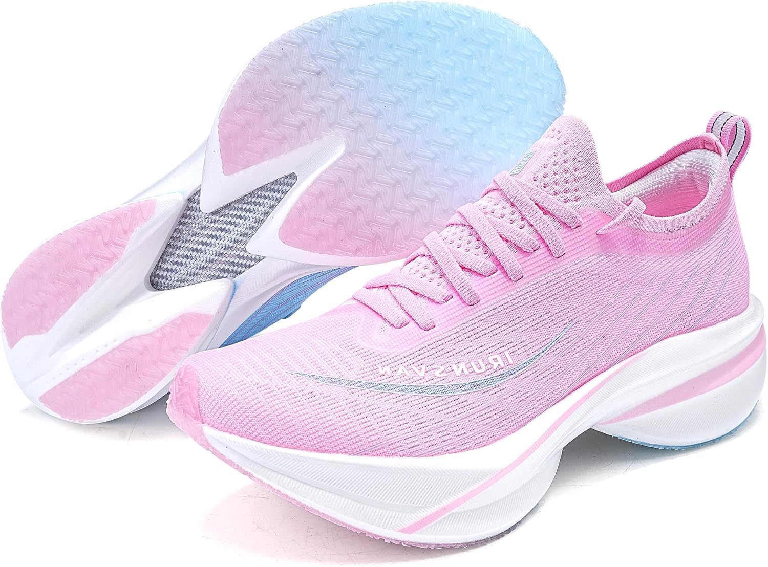 Беговые кроссовки с карбоновой пластиной для мужчин и женщин - легкие дышащие кроссовки для тренировок, прогулок, зала, поездок на работу - поддерживающая спортивная обувь Irunsvan, Blossom Union
Беговые кроссовки с карбоновой пластиной для мужчин и женщин - легкие дышащие кроссовки для тренировок, прогулок, зала, поездок на работу - поддерживающая спортивная обувь Irunsvan, Blossom Union