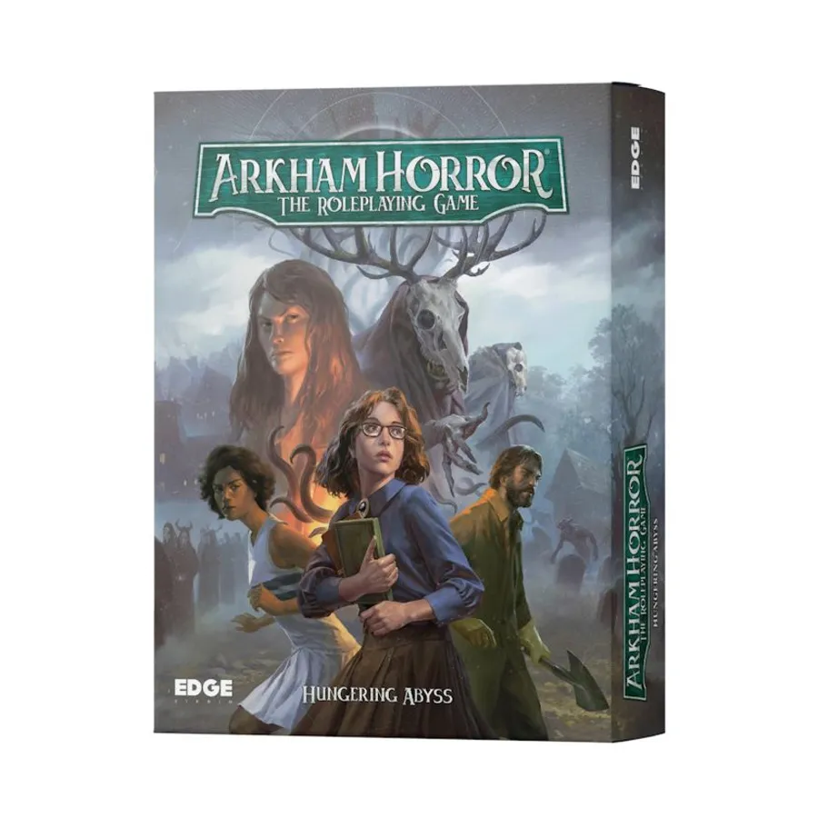 Бокс-сет Arkham Horror RPG Starter Set - Hungering Abyss, Arkham Horror Roleplaying Game
Бокс-сет Arkham Horror RPG Starter Set - Hungering Abyss, Arkham Horror Roleplaying Game