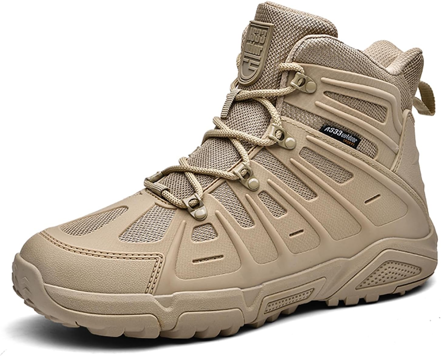 Кожаные военные тактические ботинки на шнуровке средней высоты для мужчин, легкие, дышащие, с поддержкой свода стопы, против скольжения, удобные, для полиции и армии, для пеших прогулок, кемпинга, треккинга, активного отдыха и джунглей Tengfeifl...
Кожаные военные тактические ботинки на шнуровке средней высоты для мужчин, легкие, дышащие, с поддержкой свода стопы, против скольжения, удобные, для полиции и армии, для пеших прогулок, кемпинга, треккинга, активного отдыха и джунглей Tengfeifl...