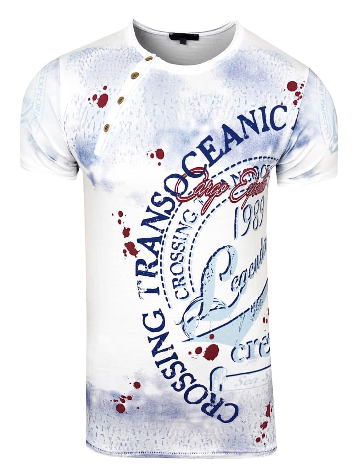 Футболка с круглым вырезом и принтом по всей поверхности белого цвета Rusty Neal, Белый, Футболка с круглым вырезом и принтом по всей поверхности белого цвета Rusty Neal
Футболка с круглым вырезом и принтом по всей поверхности белого цвета Rusty Neal, Белый, Футболка с круглым вырезом и принтом по всей поверхности белого цвета Rusty Neal