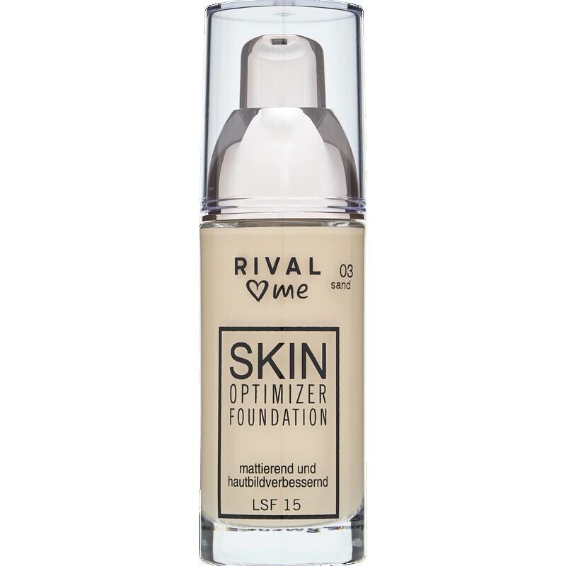 Skin Optimizer Foundation 03 песочный RIVAL loves me, 30 ml
Skin Optimizer Foundation 03 песочный RIVAL loves me, 30 ml