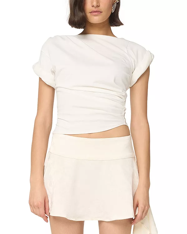 Футболка с драпировкой "Фрэнси" The Line By K, белый
Футболка с драпировкой "Фрэнси" The Line By K, белый