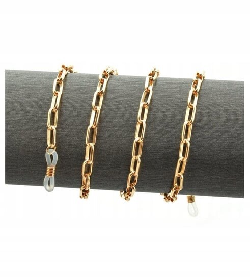 Женская золотая подвеска-цепочка для очков, STYLION
Женская золотая подвеска-цепочка для очков, STYLION