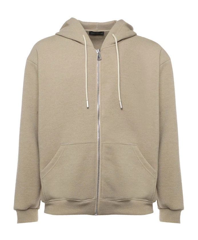 Бежевый пуловер на молнии, с капюшоном и карманом. Giuliano Galiano, бежевый
Бежевый пуловер на молнии, с капюшоном и карманом. Giuliano Galiano, бежевый