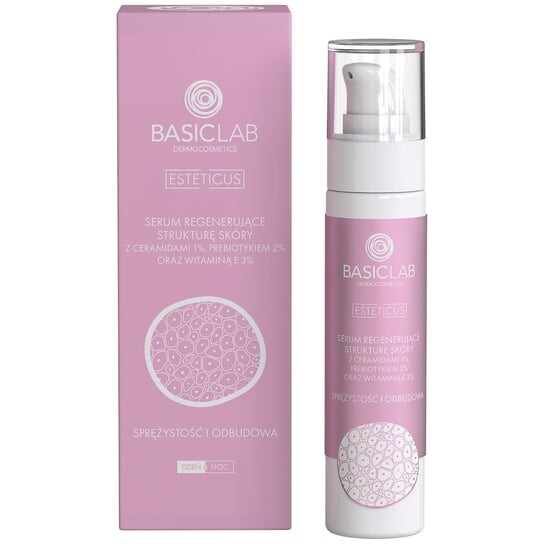 Регенерирующая сыворотка для лица для дня и ночи, Сыворотка с керамидами и витамином Е | Емкость: 50 мл BasicLab
Регенерирующая сыворотка для лица для дня и ночи, Сыворотка с керамидами и витамином Е | Емкость: 50 мл BasicLab