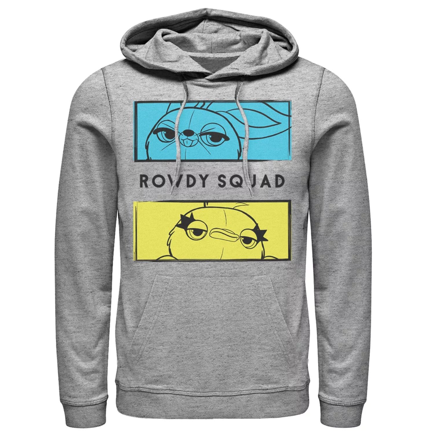 Мужской пуловер с капюшоном и разноцветными вставками в стиле Disney/Pixar «История игрушек Даки и Банни Роуди Отряд» Disney / Pixar 
Мужской пуловер с капюшоном и разноцветными вставками в стиле Disney/Pixar «История игрушек Даки и Банни Роуди Отряд» Disney / Pixar