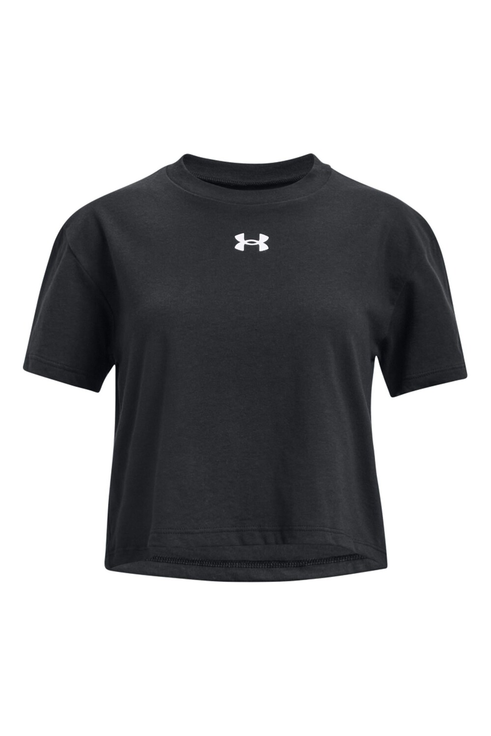 Черная футболка Sportstyle с короткими рукавами и логотипом Under Armour, черный
Черная футболка Sportstyle с короткими рукавами и логотипом Under Armour, черный