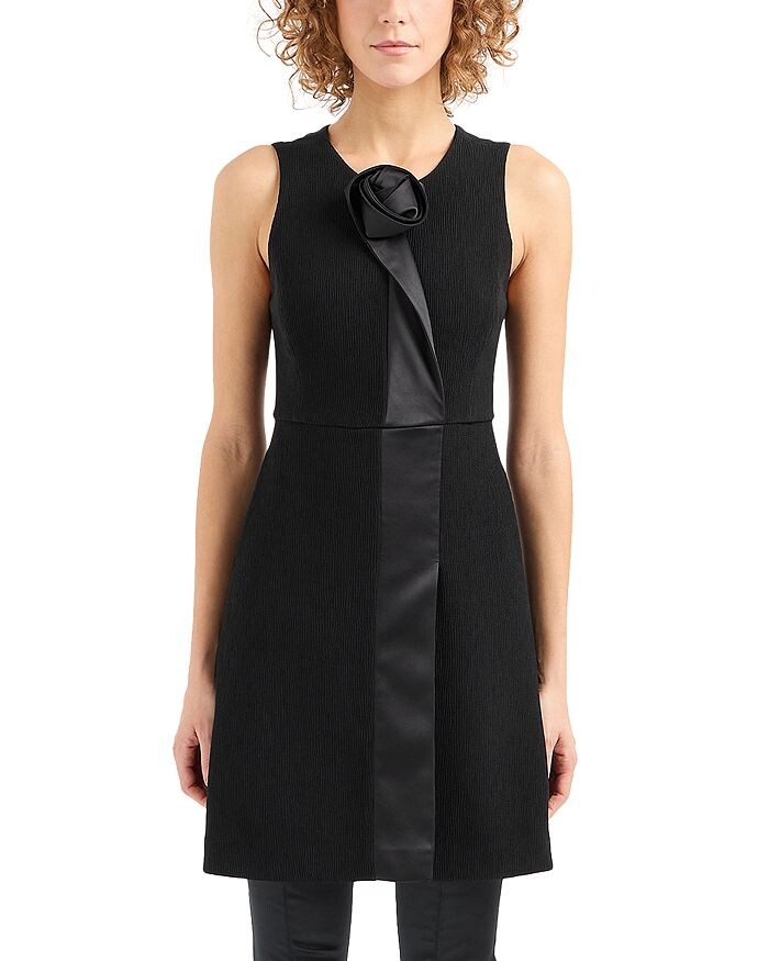 Платье Emporio Armani с розеткой, черный
Платье Emporio Armani с розеткой, черный