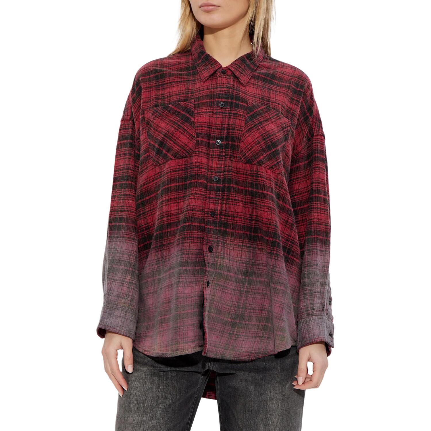 Рубашка в клетку R13, темно-красный
Рубашка в клетку R13, темно-красный