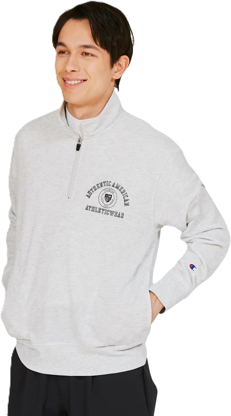 Мужская толстовка Champion Tops с длинным рукавом, эластичным, быстросохнущим кроем RelaxFit, графическим логотипом, TECH WEAVE(R) Terry, с половинной молнией, модель C3-CG002, серый
Мужская толстовка Champion Tops с длинным рукавом, эластичным, быстросохнущим кроем RelaxFit, графическим логотипом, TECH WEAVE(R) Terry, с половинной молнией, модель C3-CG002, серый