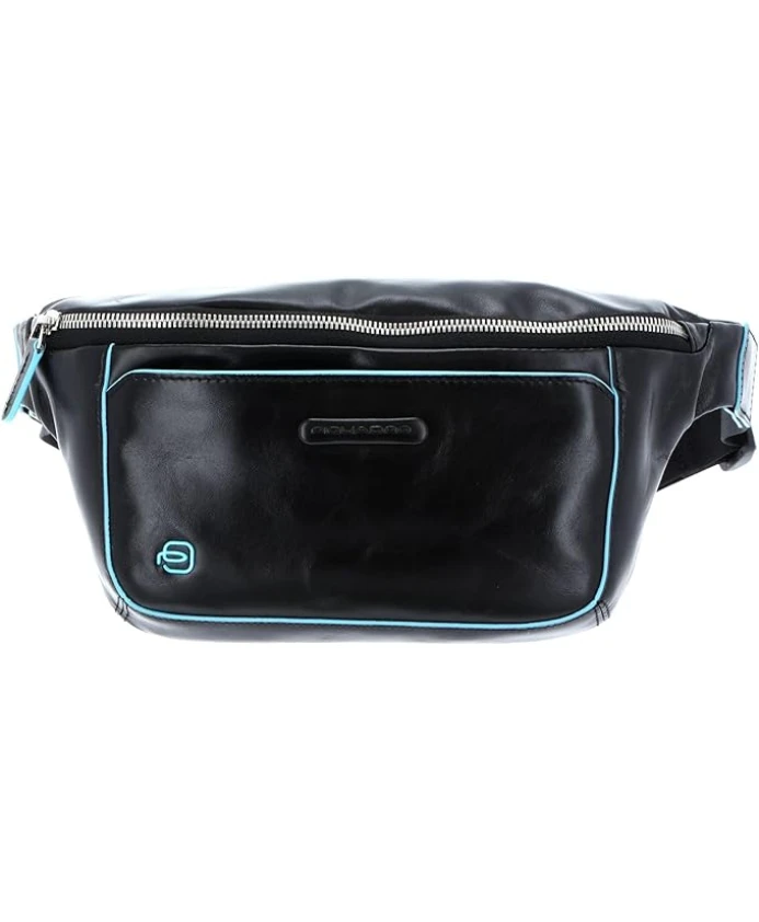 Черная кожаная сумка через плечо на молнии Piquadro, черный
Черная кожаная сумка через плечо на молнии Piquadro, черный