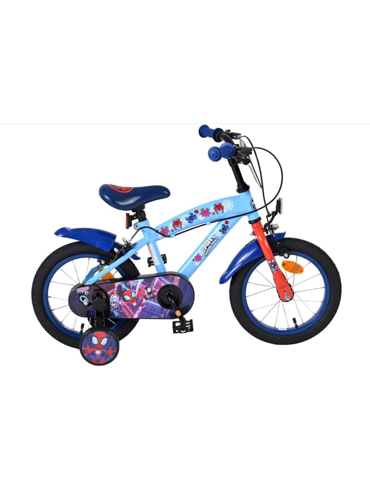 Volare Детский велосипед Человека-паука, 14 дюймов, без ножного тормоза, синего цвета
Volare Детский велосипед Человека-паука, 14 дюймов, без ножного тормоза, синего цвета