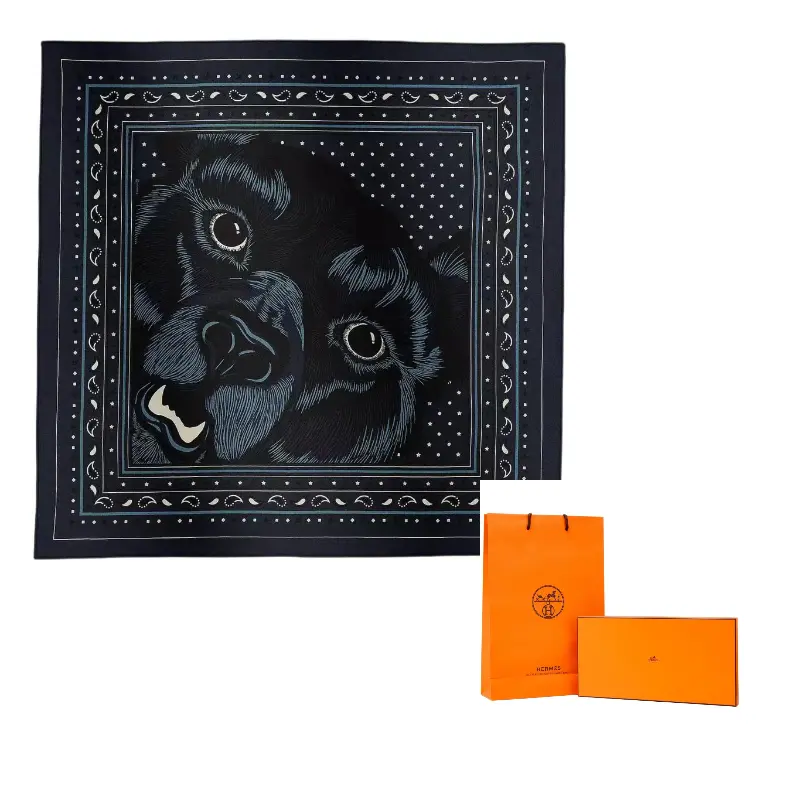 HERMES Вязаный шарф мужской морской синий, Marine Blue
HERMES Вязаный шарф мужской морской синий, Marine Blue