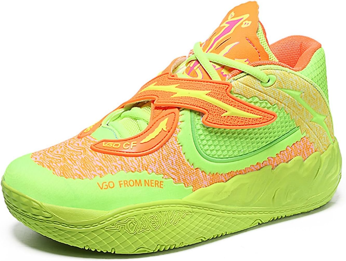 Мужские стильные кроссовки для баскетбола с граффити, противоскользящие, с амортизацией, дышащие, с сетчатым верхом, на шнуровке, повседневные спортивные туфли, подходят для занятий спортом на улице, бега и прогулок Qaoterod, зеленый
Мужские стильные кроссовки для баскетбола с граффити, противоскользящие, с амортизацией, дышащие, с сетчатым верхом, на шнуровке, повседневные спортивные туфли, подходят для занятий спортом на улице, бега и прогулок Qaoterod, зеленый