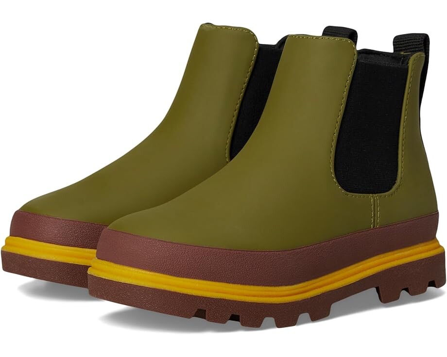 Ботинки Native Shoes Kids Kensington Chelsea, цвет Rookie Green/Bitter Brown/Wheat yellow
Ботинки Native Shoes Kids Kensington Chelsea, цвет Rookie Green/Bitter Brown/Wheat yellow