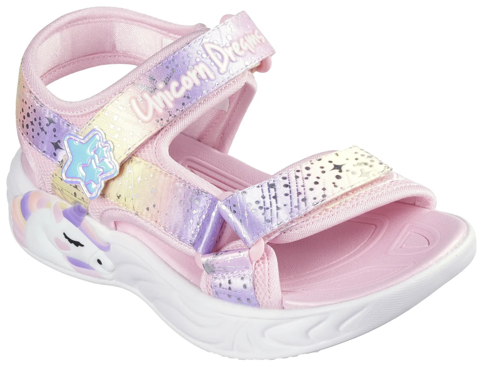 Детские сандалии Skechers "UNICORN DREAMS SANDAL MAJESTIC BLISS", летняя обувь, обувь на липучке, мигающая обувь, мигающая аппликация в виде единорога Skechers Kids, желтый
Детские сандалии Skechers "UNICORN DREAMS SANDAL MAJESTIC BLISS", летняя обувь, обувь на липучке, мигающая обувь, мигающая аппликация в виде единорога Skechers Kids, желтый