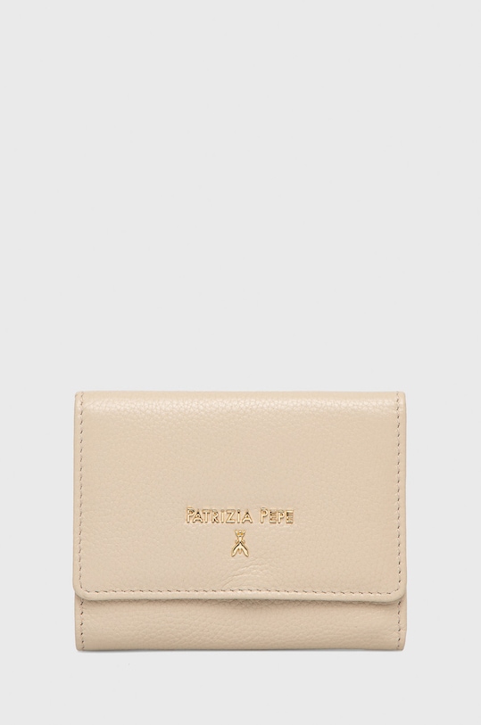 Кожаный кошелек Patrizia Pepe, бежевый
Кожаный кошелек Patrizia Pepe, бежевый