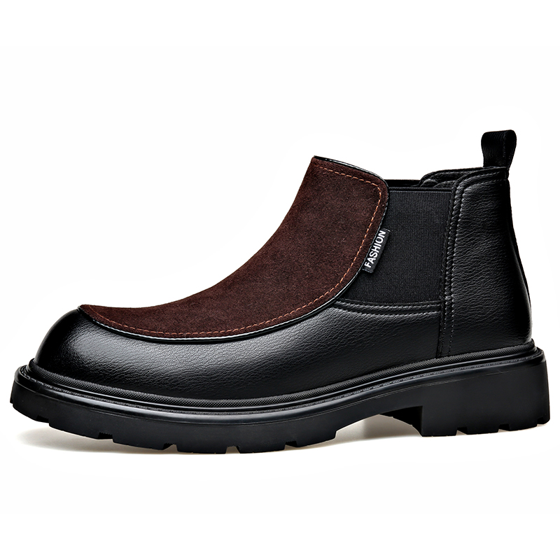 Romon Челси короткие мужские черные, цвет Black 
Romon Челси короткие мужские черные, цвет Black