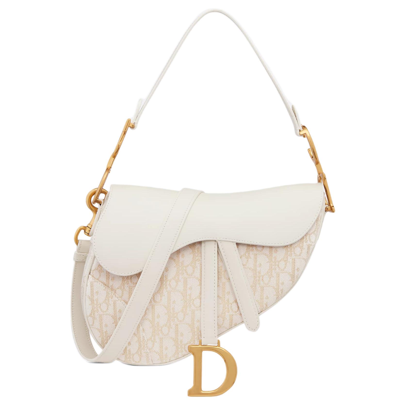 DIOR Хлопковая седельная сумка через плечо молочно-белого цвета
DIOR Хлопковая седельная сумка через плечо молочно-белого цвета