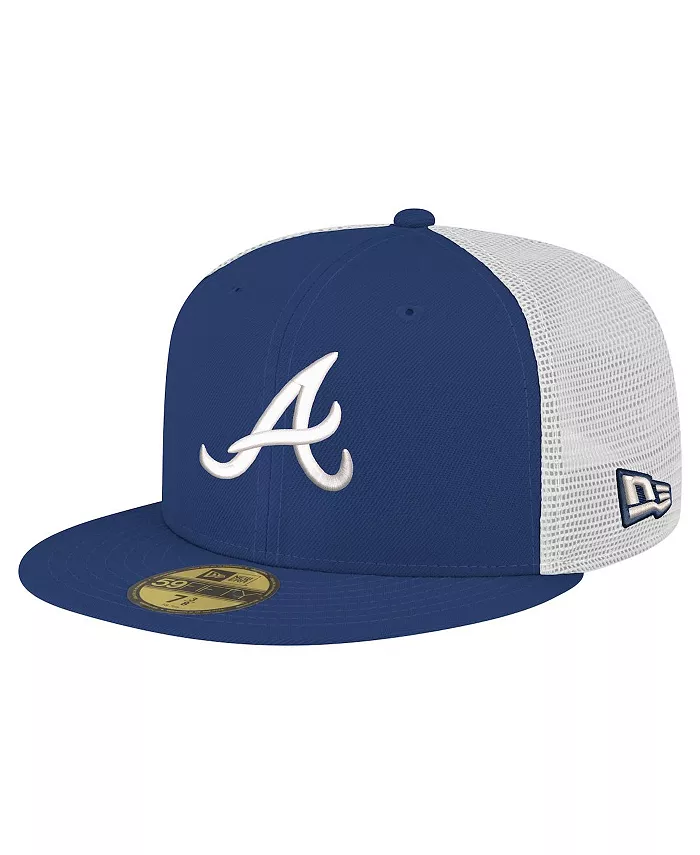 Мужская темно-синяя кепка Atlanta Braves Team Color 59Fifty Trucker Fitted New Era
Мужская темно-синяя кепка Atlanta Braves Team Color 59Fifty Trucker Fitted New Era