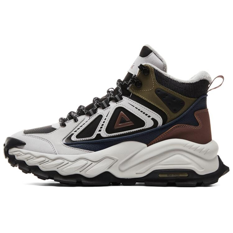 Кроссовки для активного отдыха мужские с высоким берцем светло-серый/черный Peak
Кроссовки для активного отдыха мужские с высоким берцем светло-серый/черный Peak