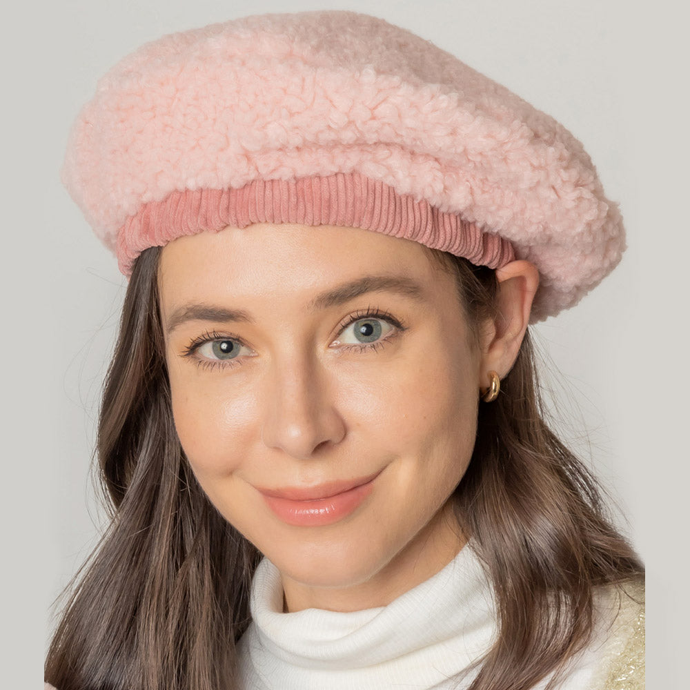 Берет из прочного шерпа FASHNZFAB, розовый
Берет из прочного шерпа FASHNZFAB, розовый