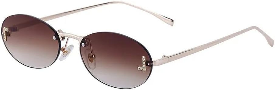 Солнцезащитные очки LVTFCO овальной формы для женщин, ретро-оправа с градиентным переходом цвета, без рамок, металлические, для мужчин, для активного отдыха и вождения, 9
Солнцезащитные очки LVTFCO овальной формы для женщин, ретро-оправа с градиентным переходом цвета, без рамок, металлические, для мужчин, для активного отдыха и вождения, 9