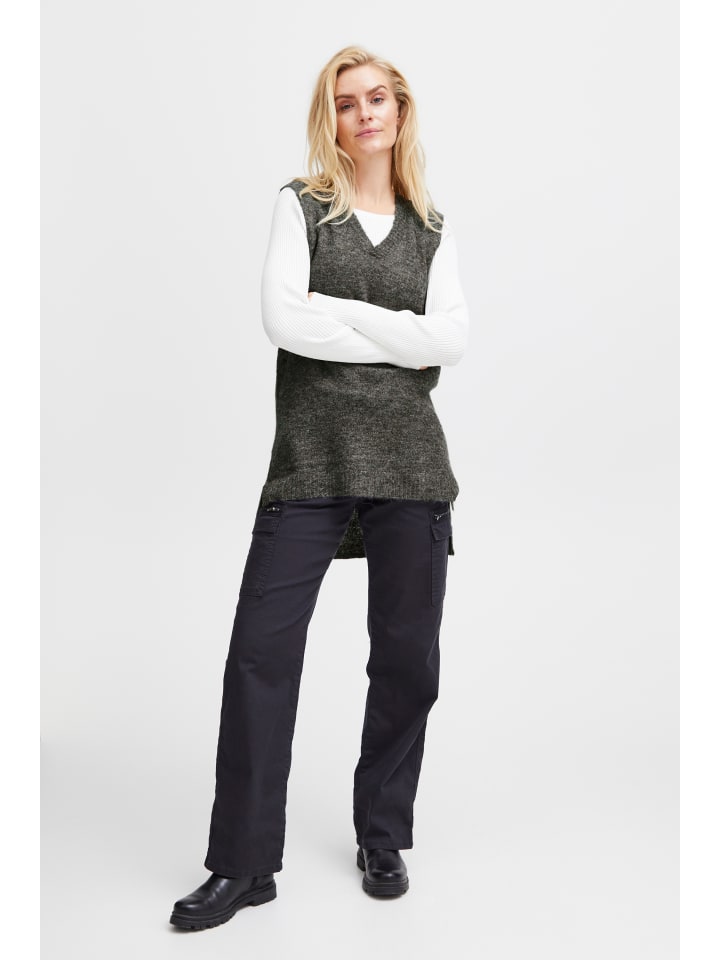 Свитер свободного кроя PZASTRID в цвете магнитный меланж Pulz
Свитер свободного кроя PZASTRID в цвете магнитный меланж Pulz