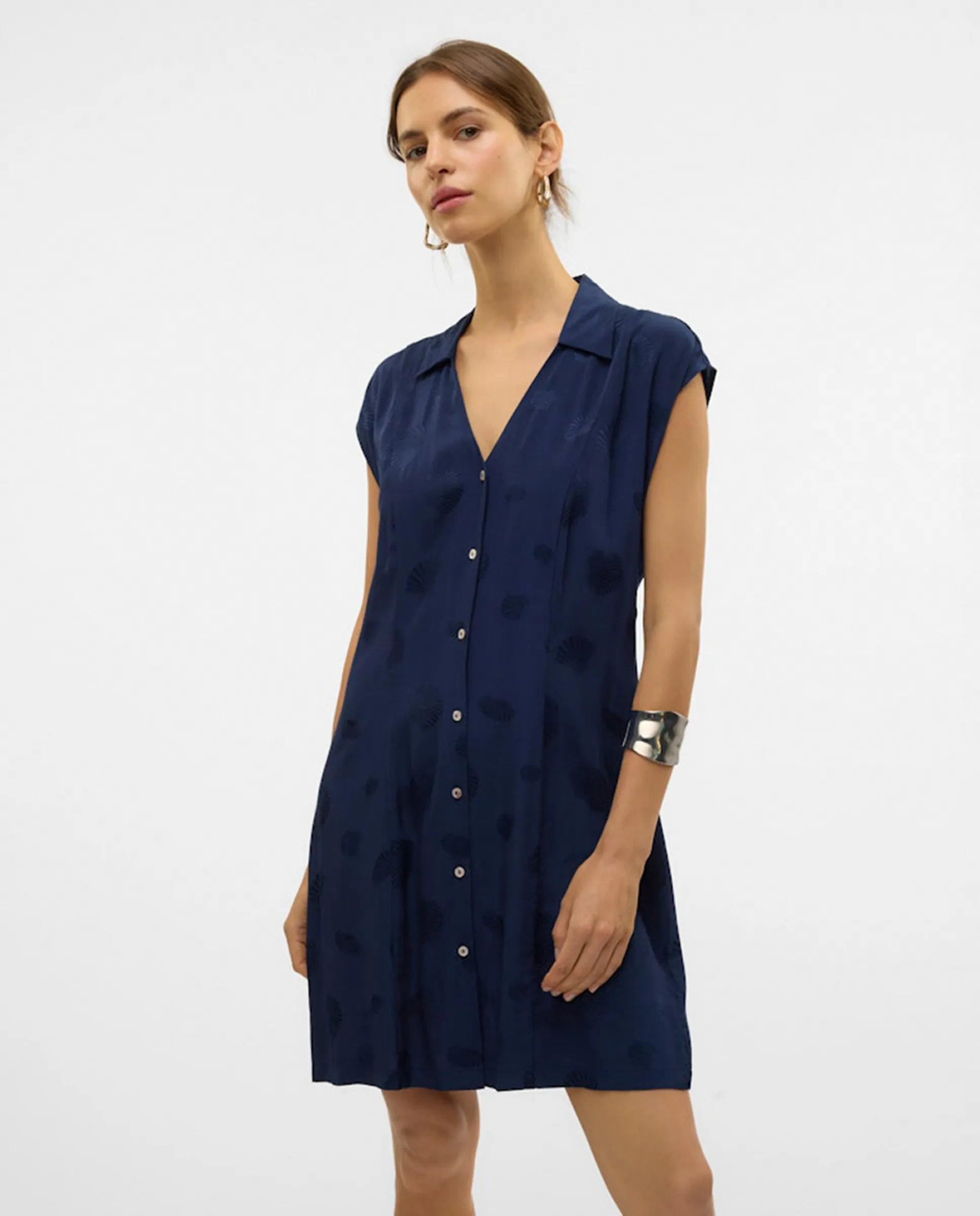 Короткое платье-рубашка Vero Moda, темно-синий
Короткое платье-рубашка Vero Moda, темно-синий