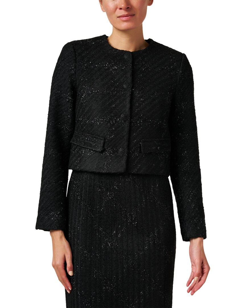 Укороченная клетчатая куртка Marc Cain, черный
Укороченная клетчатая куртка Marc Cain, черный