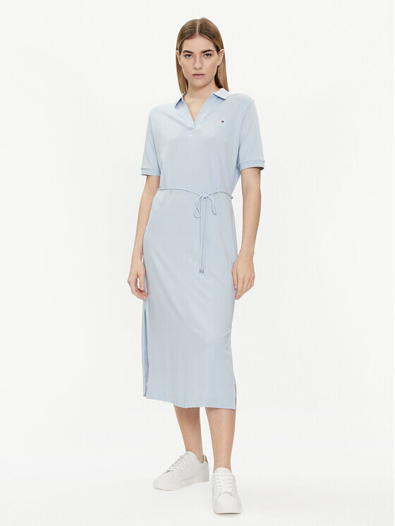 Летнее платье стандартного кроя Tommy Hilfiger, синий 
Летнее платье стандартного кроя Tommy Hilfiger, синий