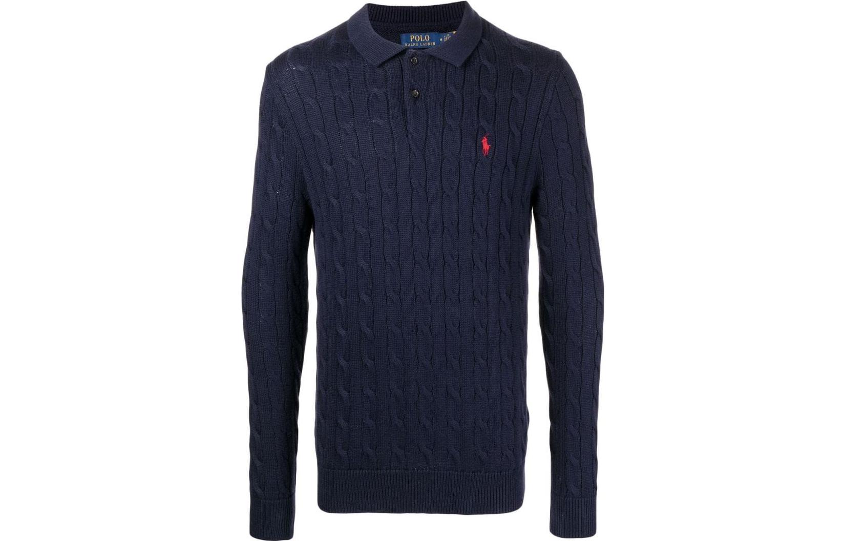 Polo Ralph Lauren Свитер мужской темно-синий FW22
Polo Ralph Lauren Свитер мужской темно-синий FW22